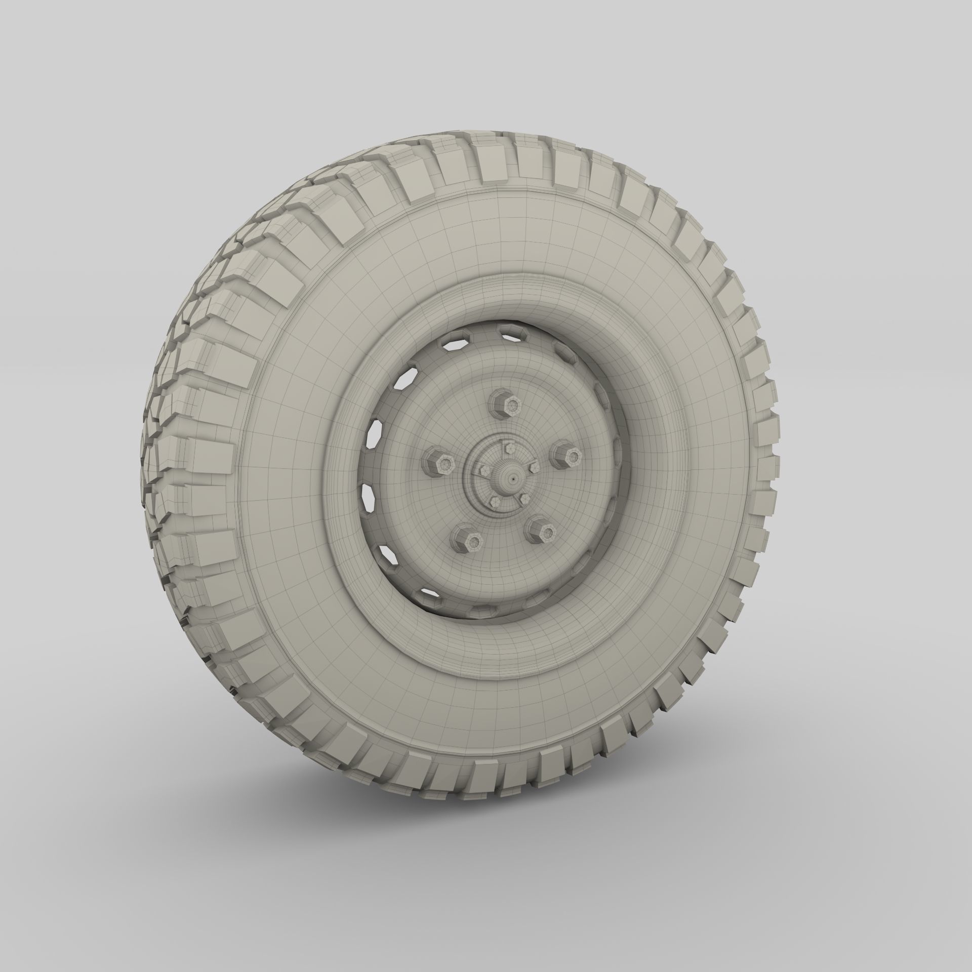 Offroad BF Goodrich Wheel 3D model_25