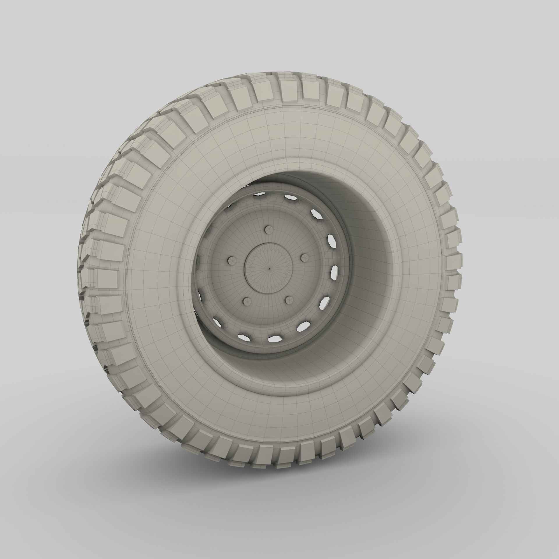 Offroad BF Goodrich Wheel 3D model_21