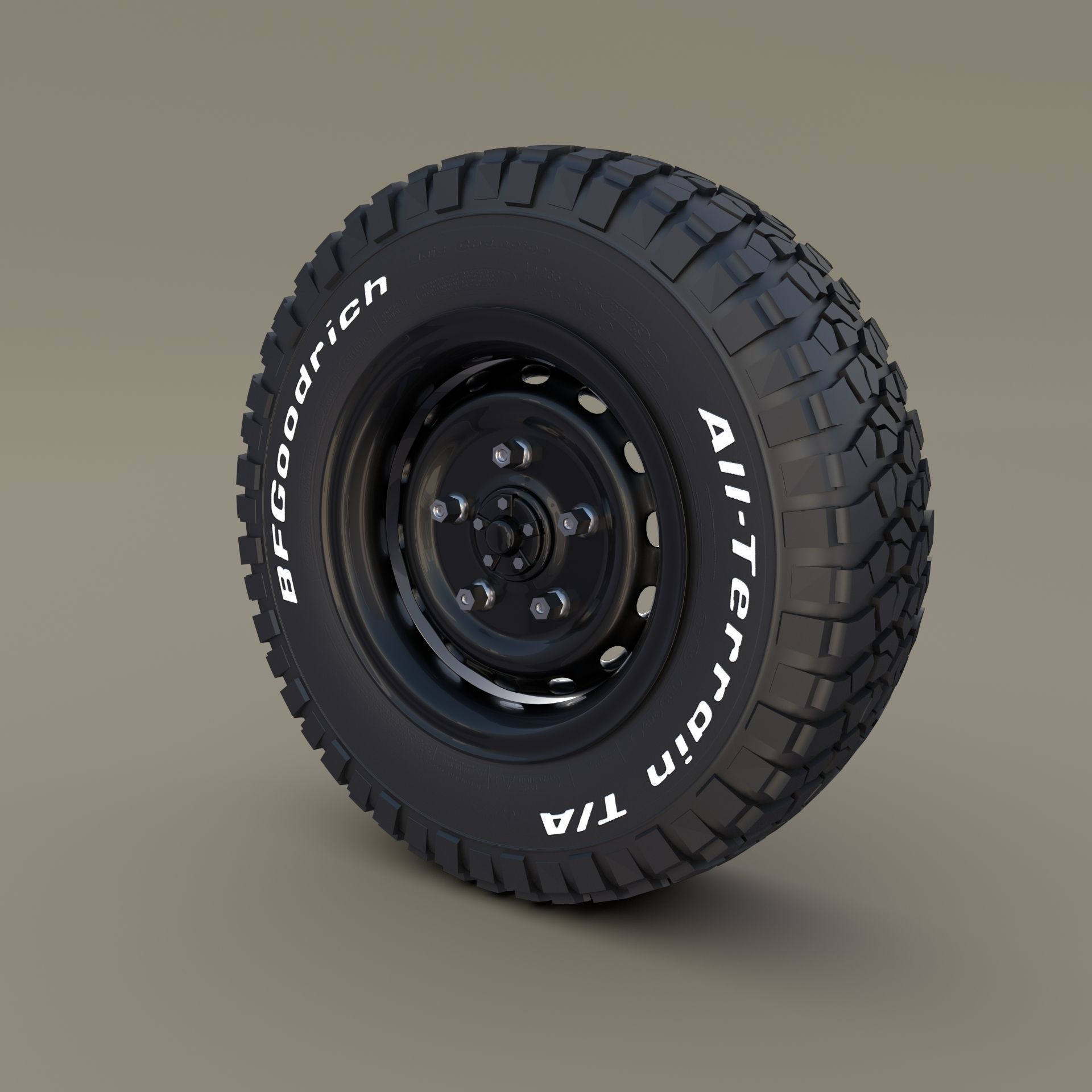 Offroad BF Goodrich Wheel 3D model_27