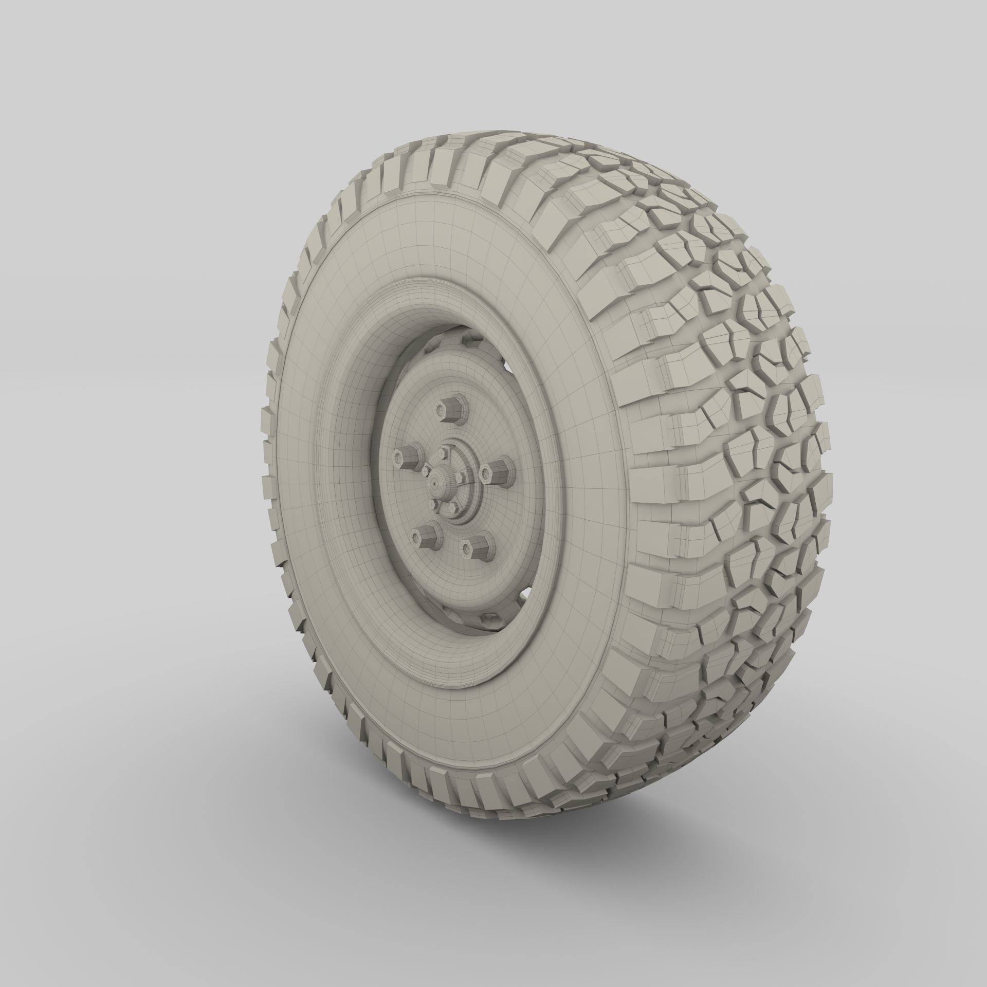 Offroad BF Goodrich Wheel 3D model_14