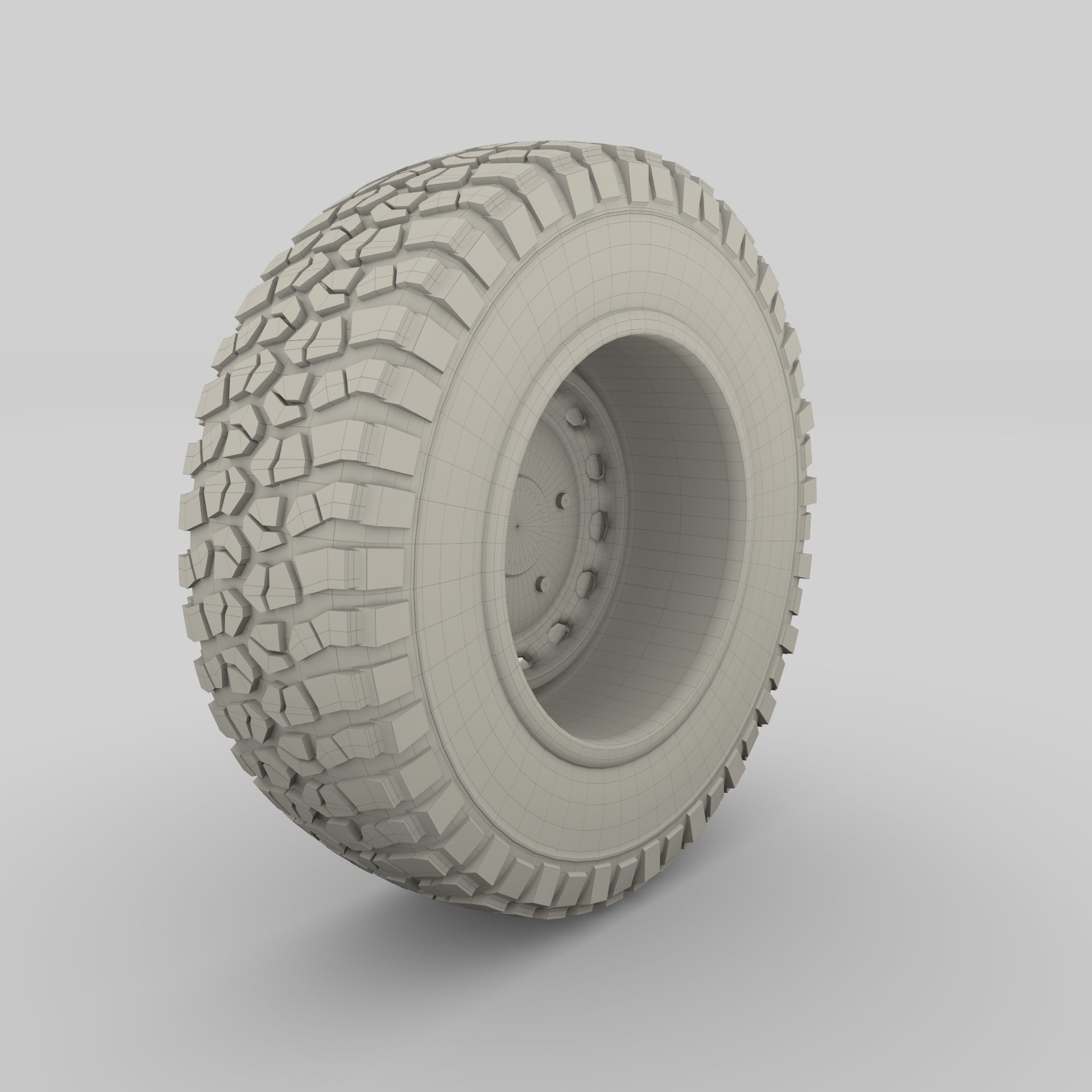 Offroad BF Goodrich Wheel 3D model_17