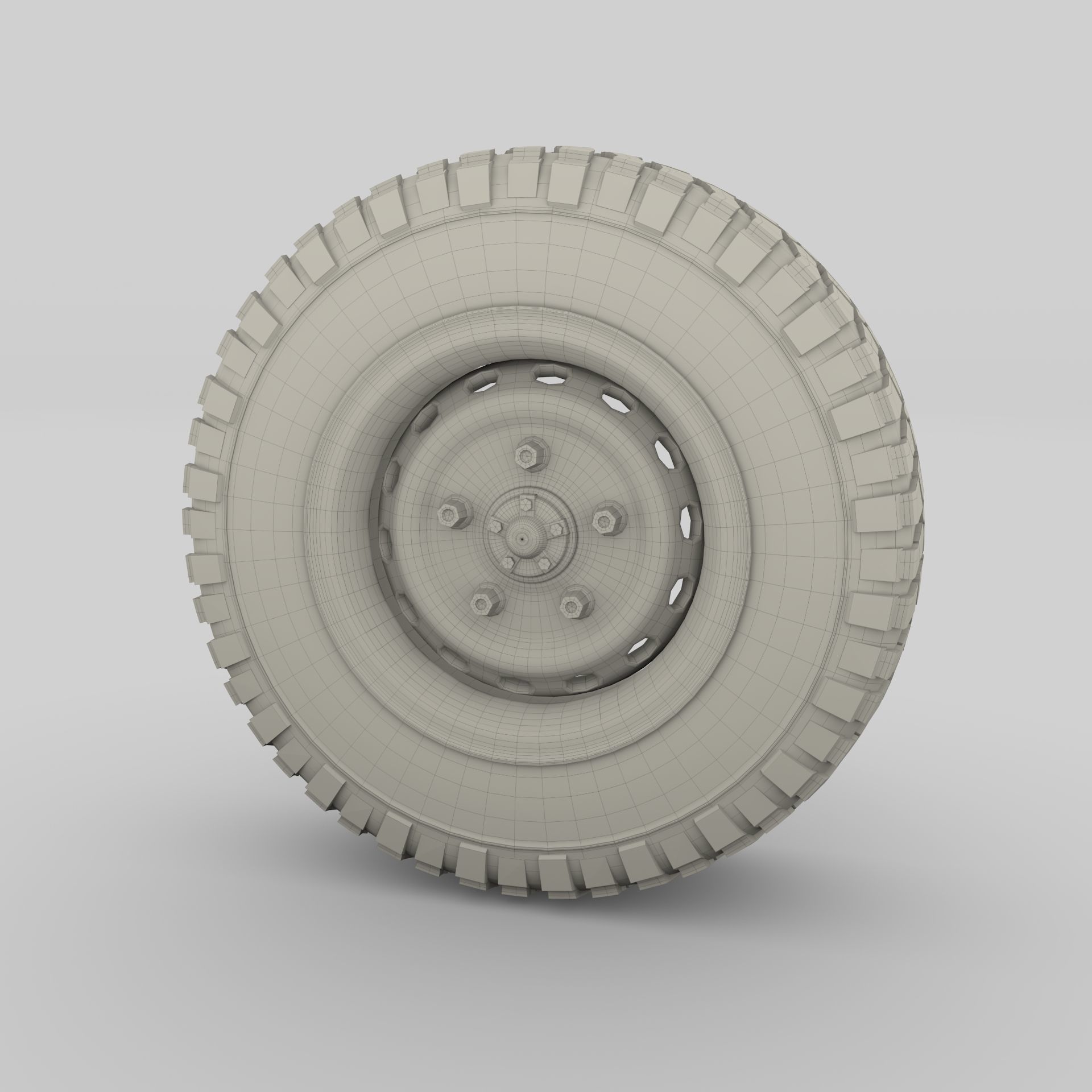 Offroad BF Goodrich Wheel 3D model_15