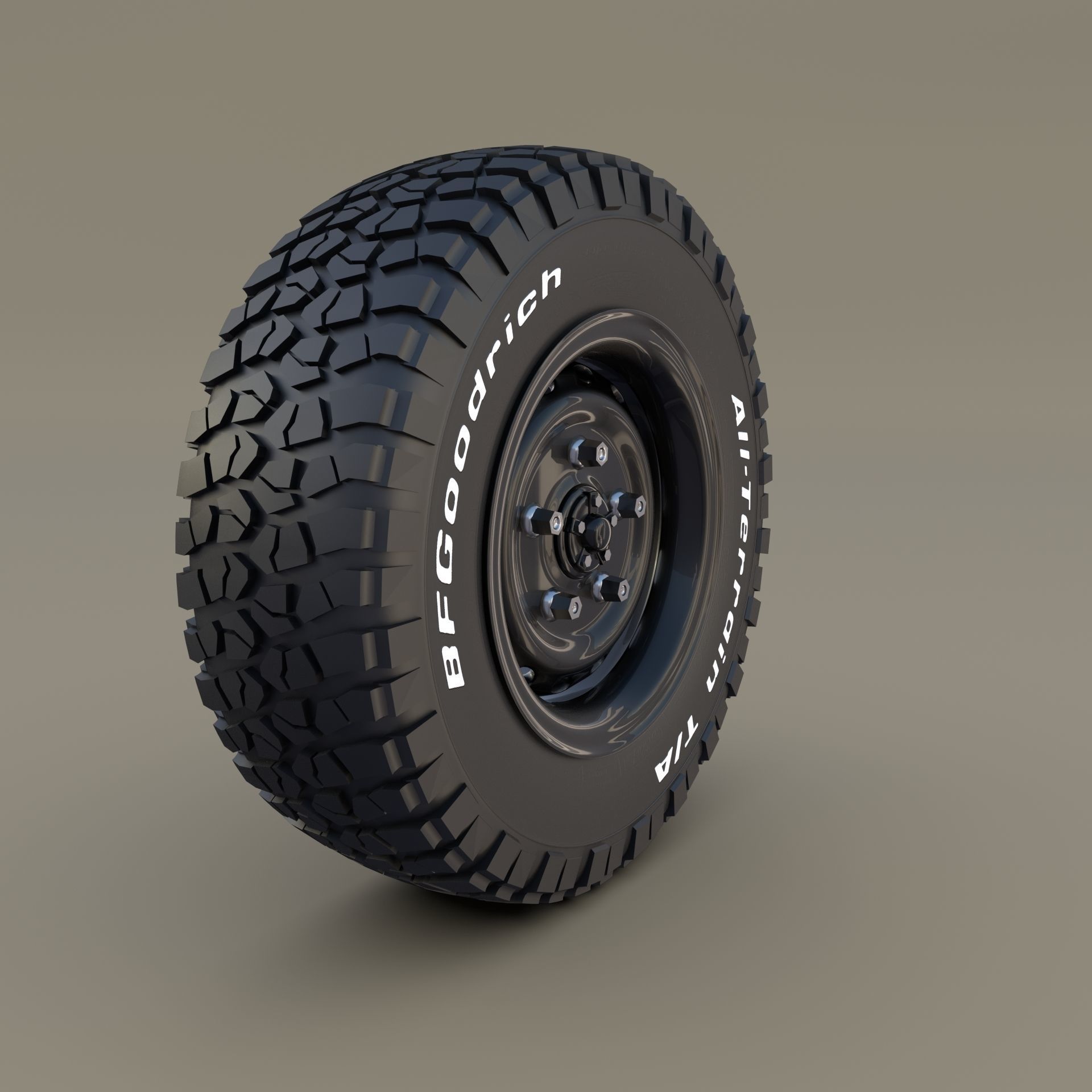 Offroad BF Goodrich Wheel 3D model_11