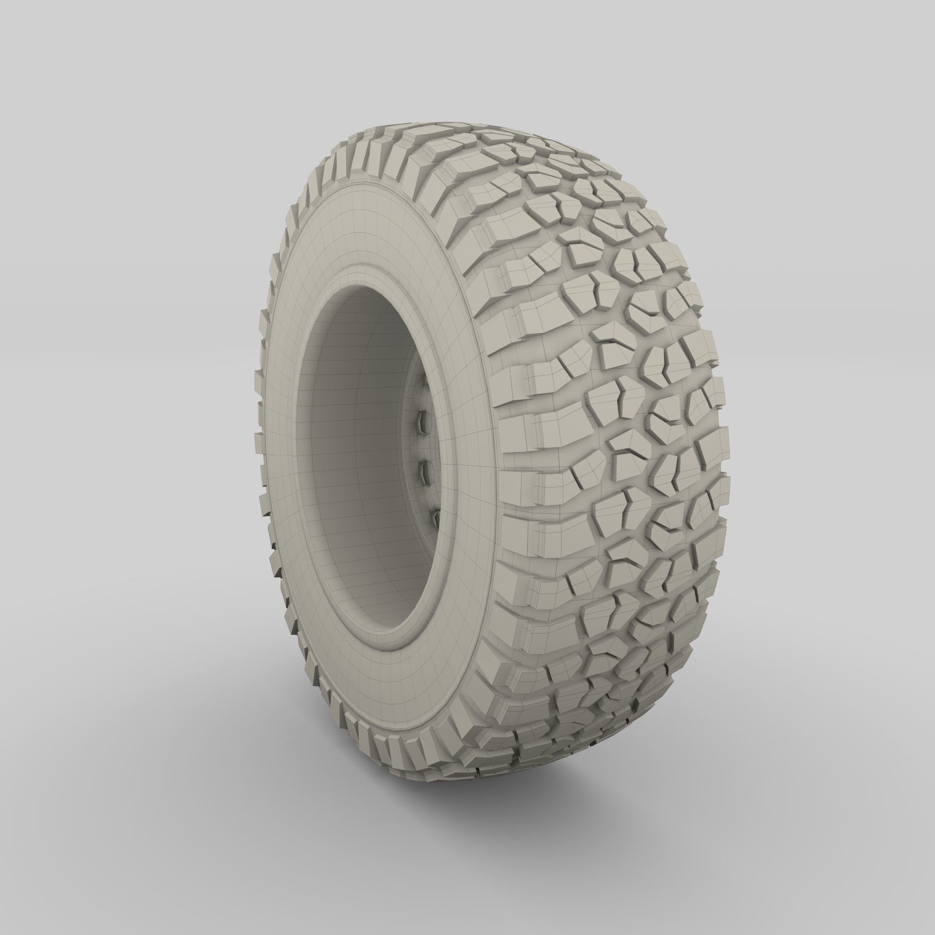 Offroad BF Goodrich Wheel 3D model_20