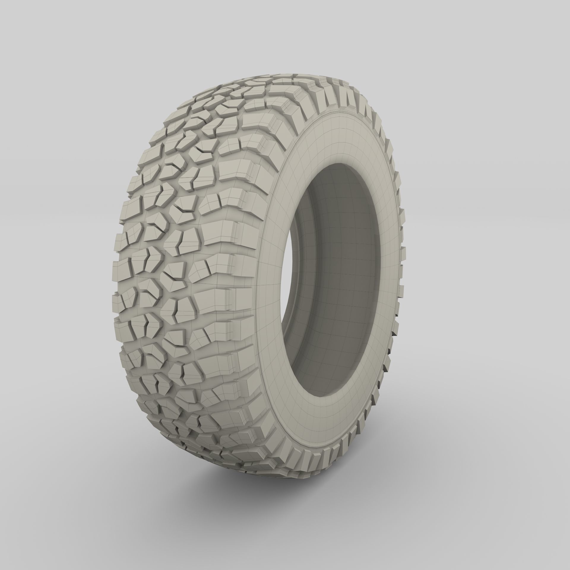 BF Goodrich Tire 3D model_6