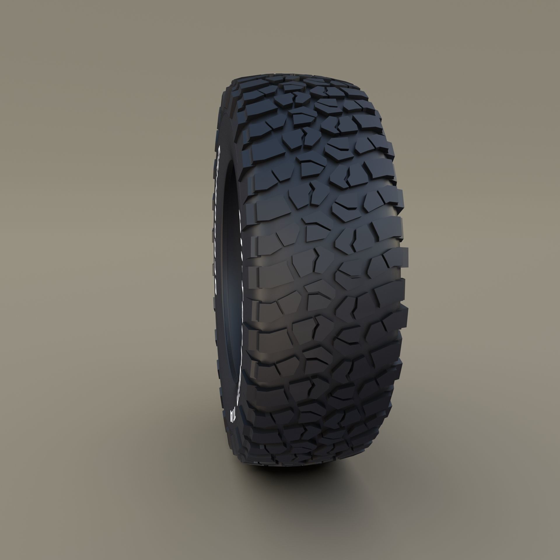 BF Goodrich Tire 3D model_12