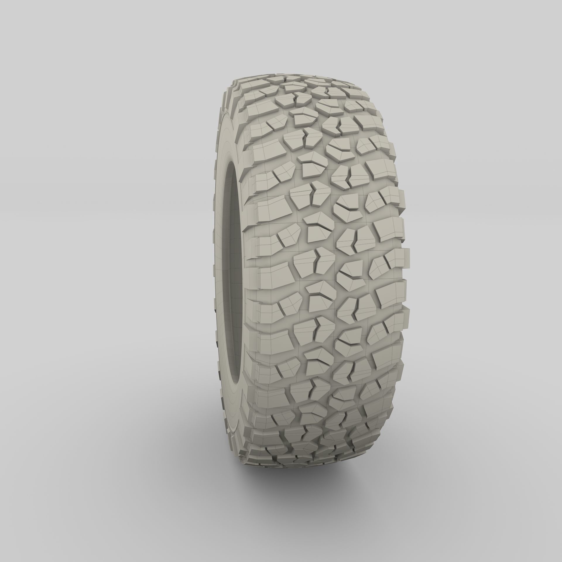 BF Goodrich Tire 3D model_4