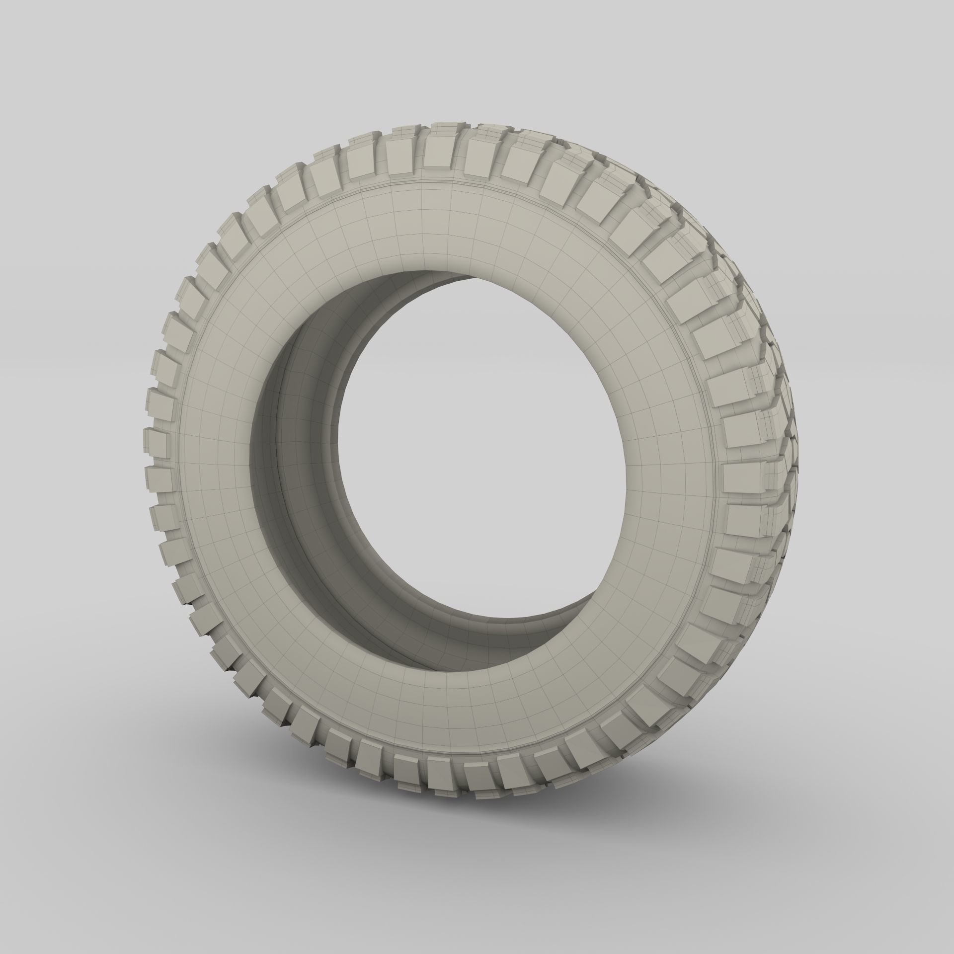 BF Goodrich Tire 3D model_5