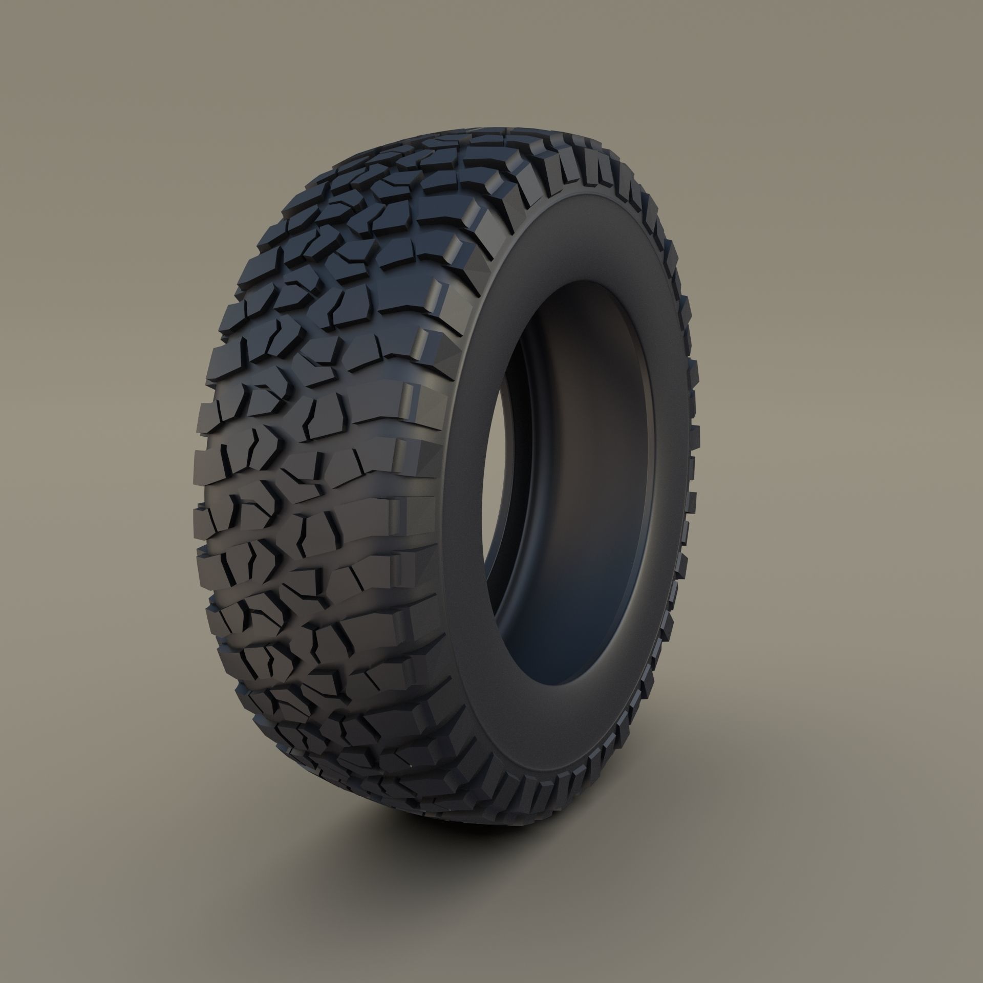 BF Goodrich Tire 3D model_16