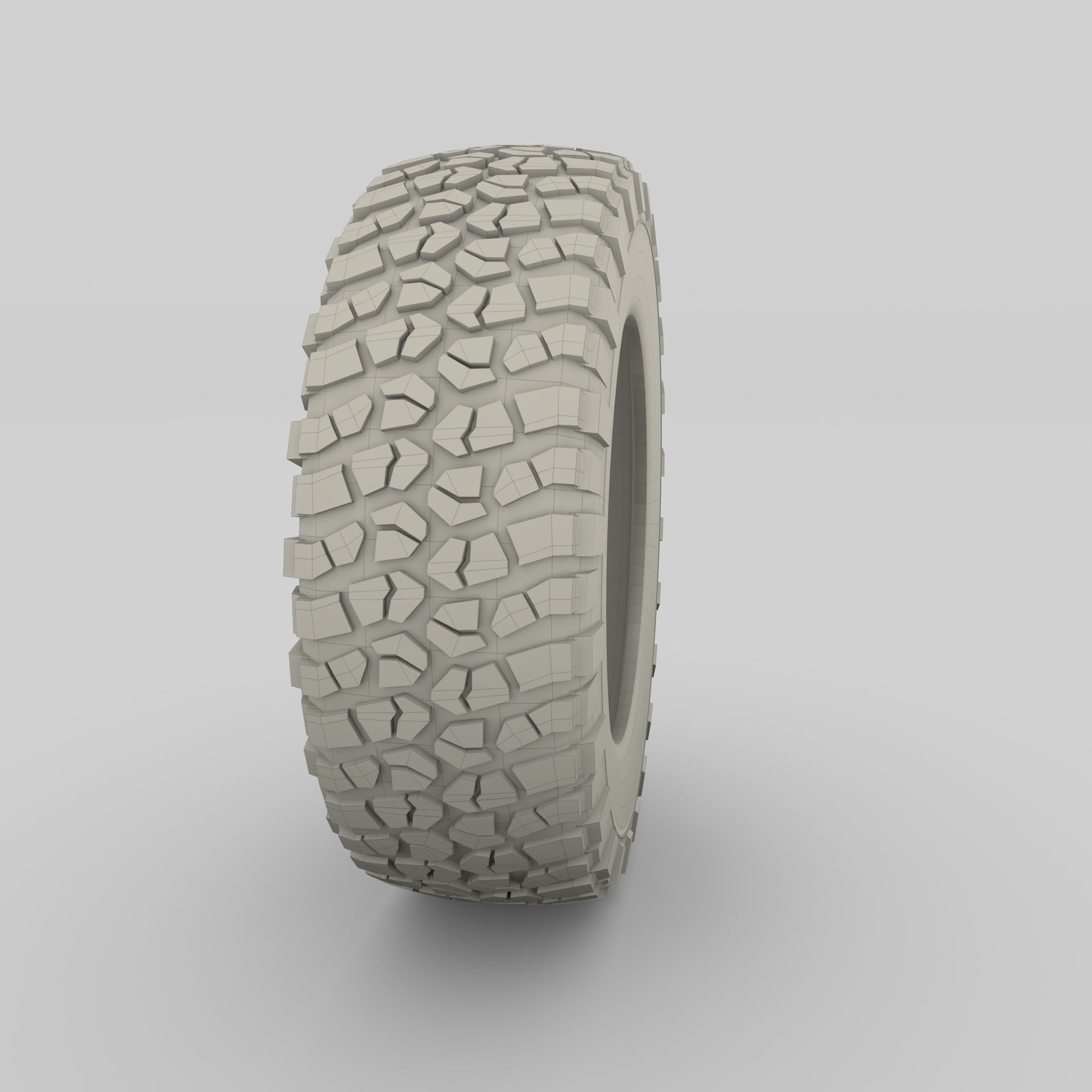 BF Goodrich Tire 3D model_10
