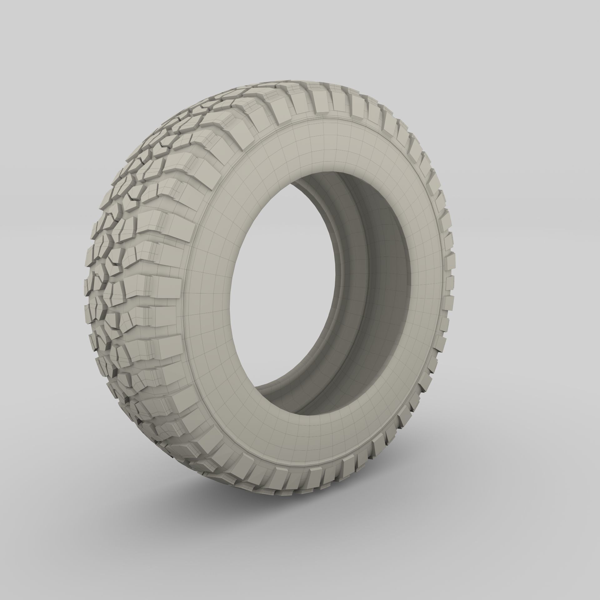 BF Goodrich Tire 3D model_11
