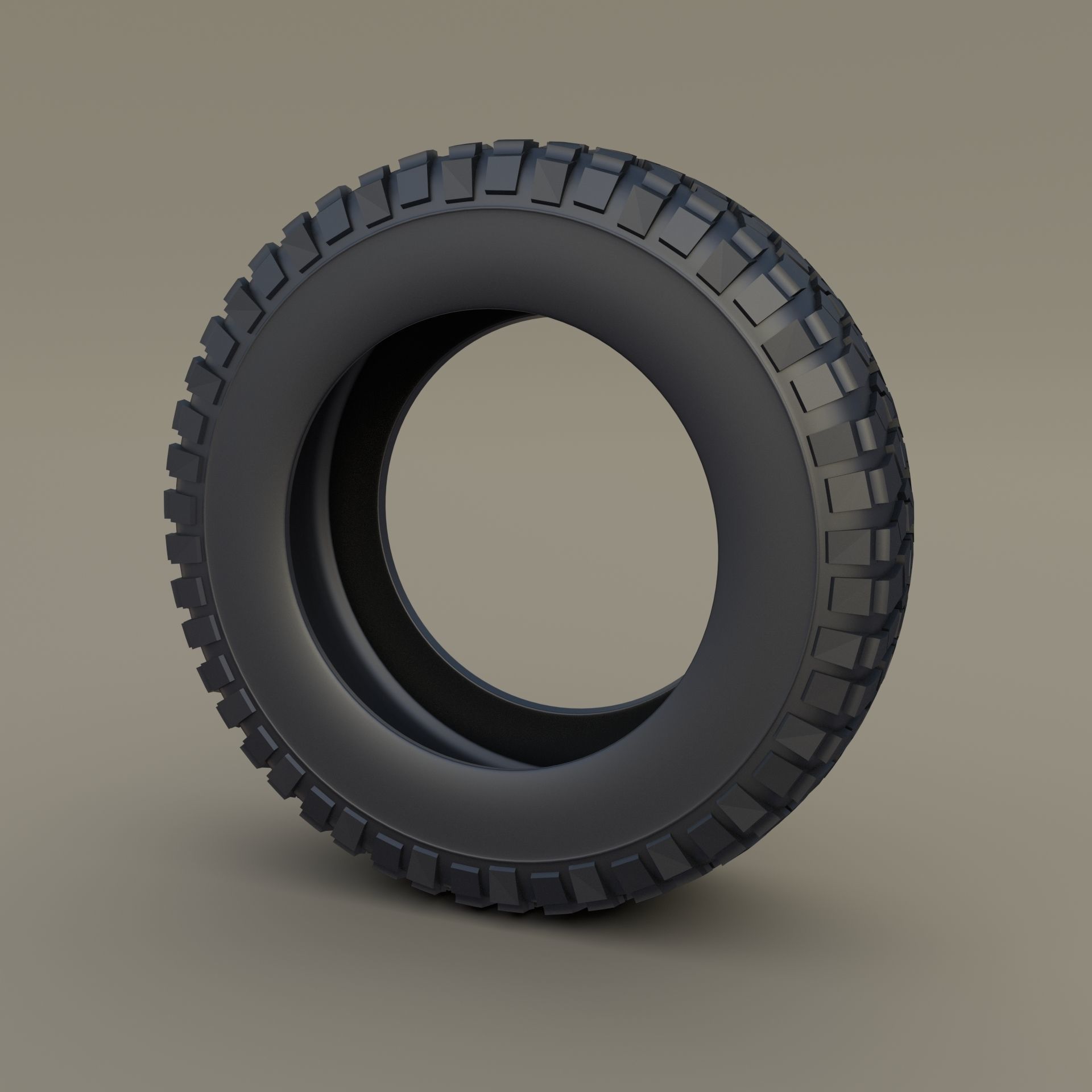 BF Goodrich Tire 3D model_13