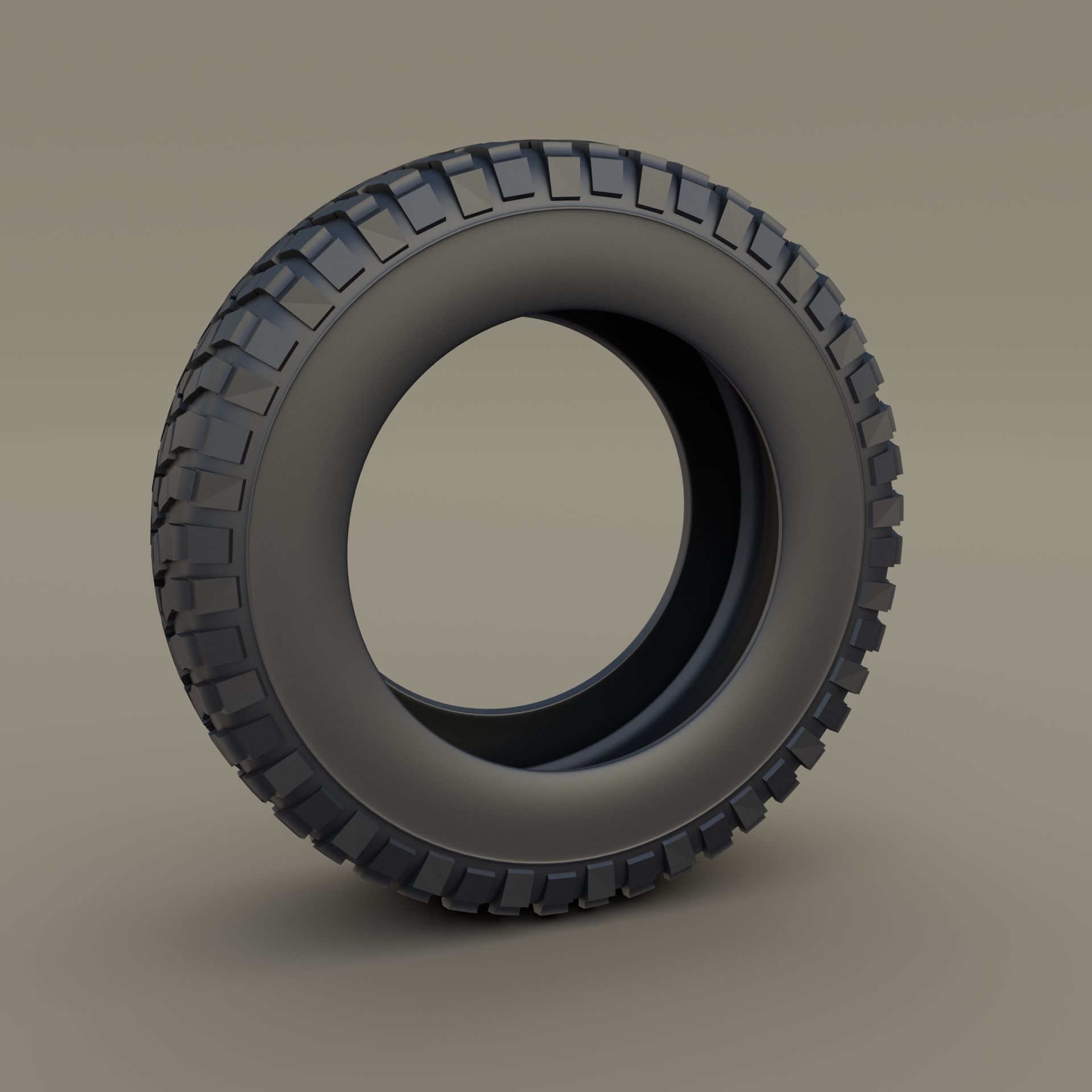 BF Goodrich Tire 3D model_3