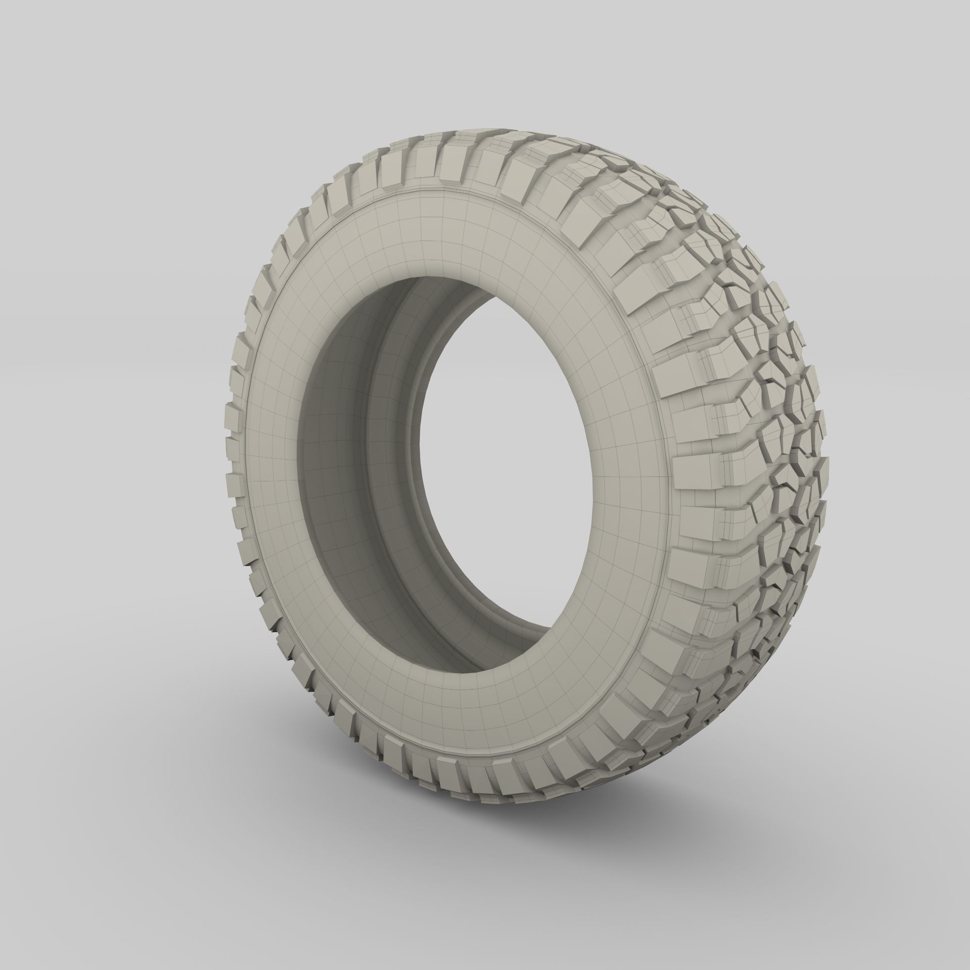 BF Goodrich Tire 3D model_9