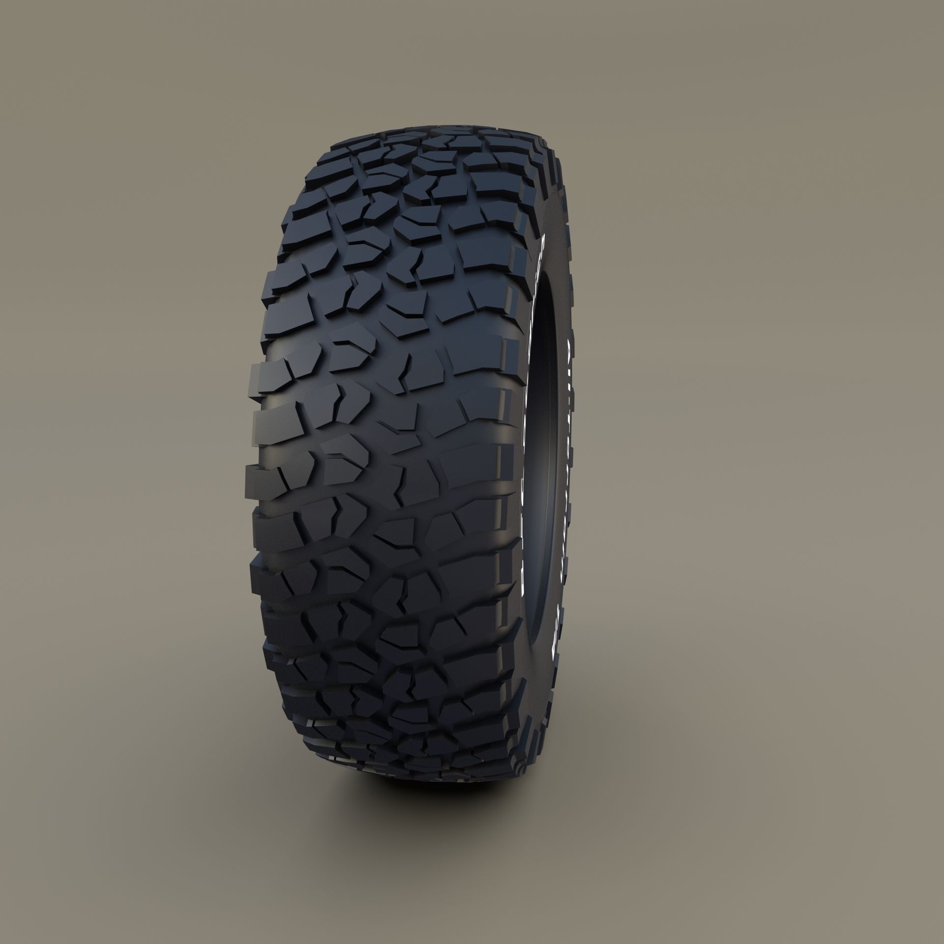 BF Goodrich Tire 3D model_15