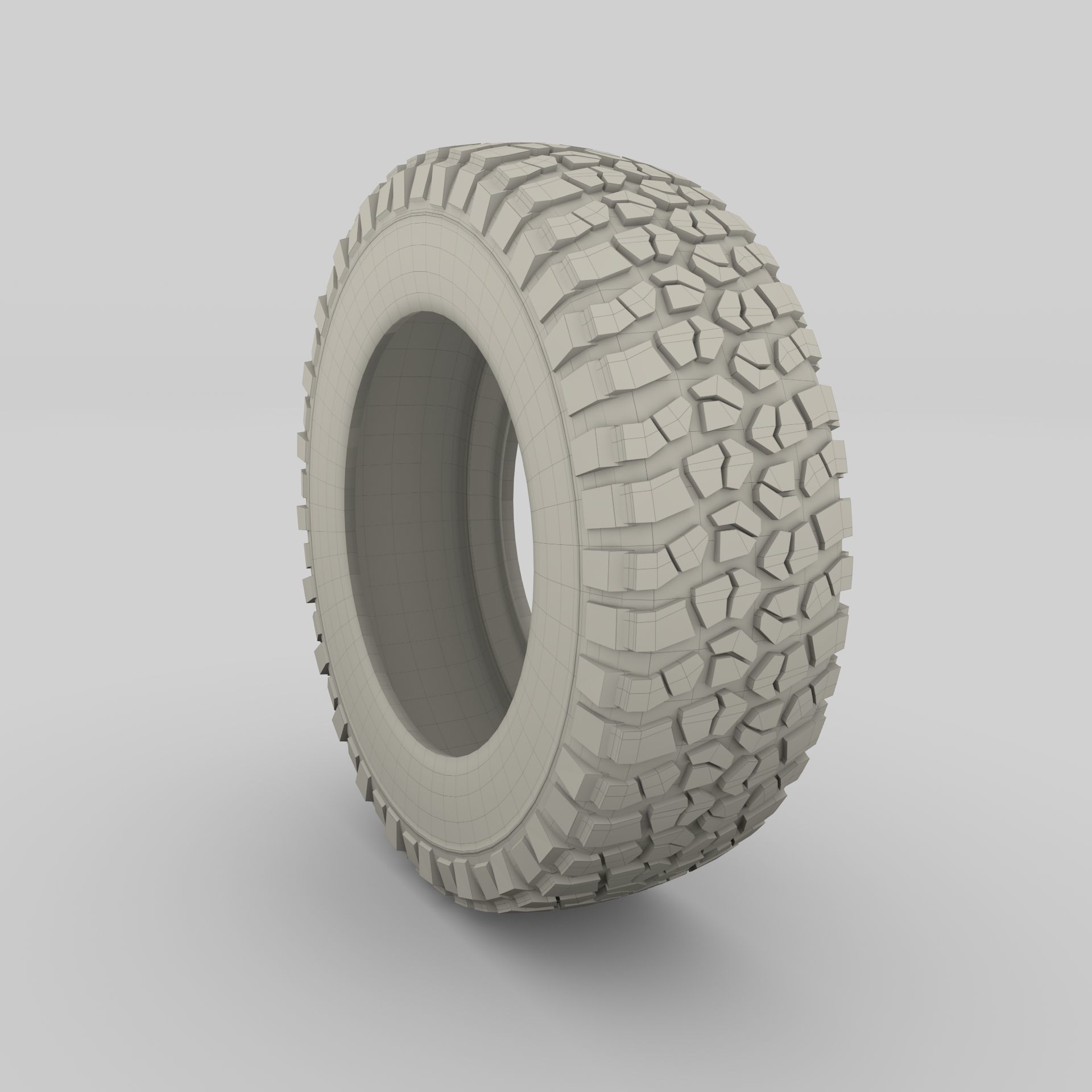 BF Goodrich Tire 3D model_7