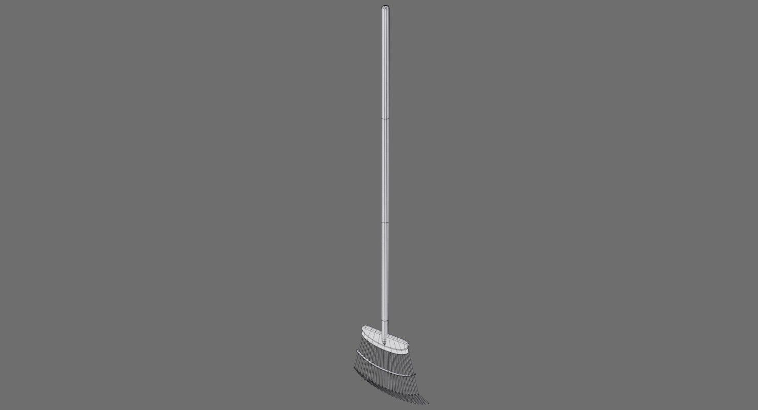 Rake 1C Low-poly 3D model_6