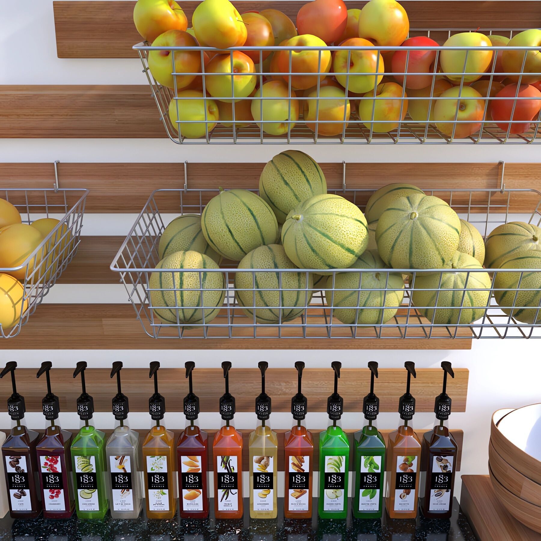 Juice Bar 02 3D model_4