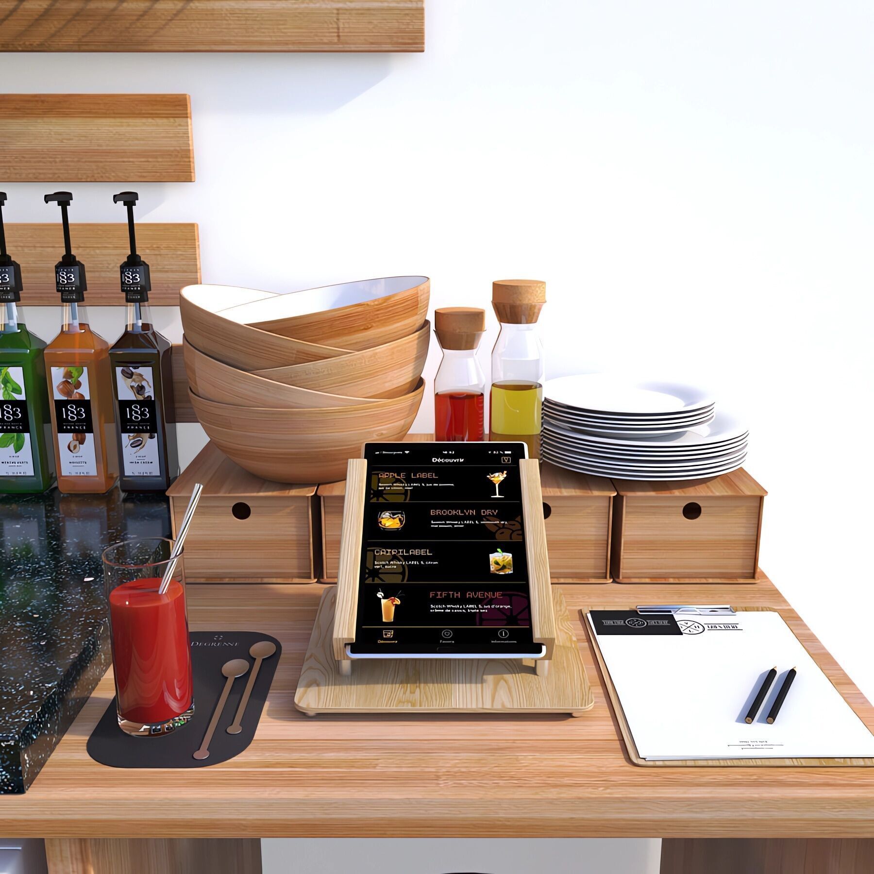 Juice Bar 02 3D model_1