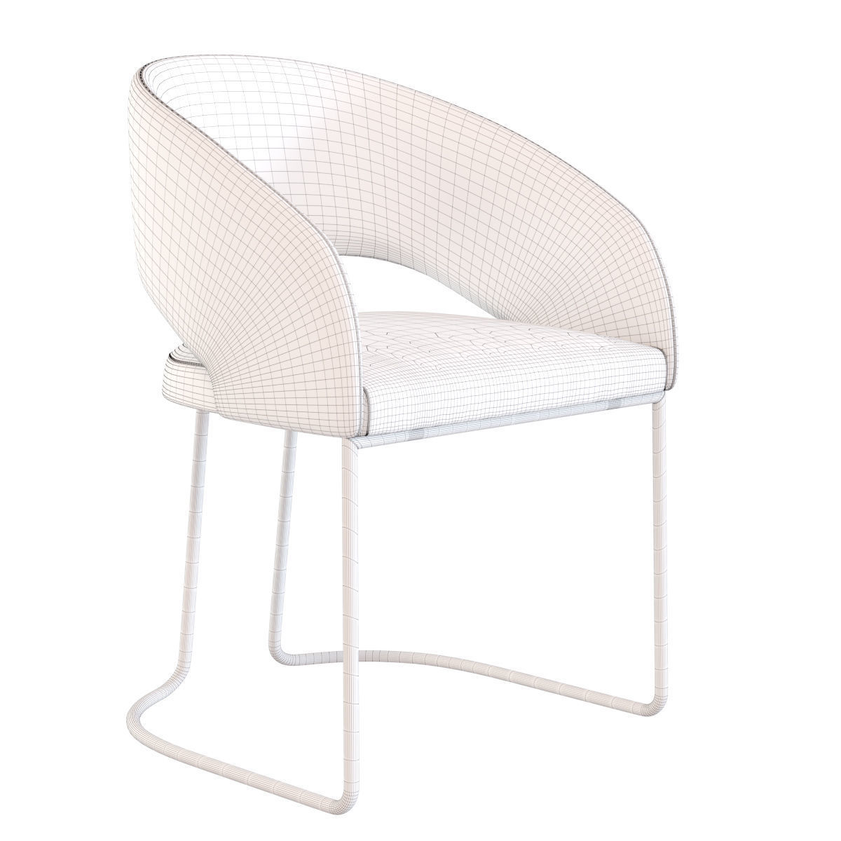 Muebles Canella KLASS Chair 3D model_6
