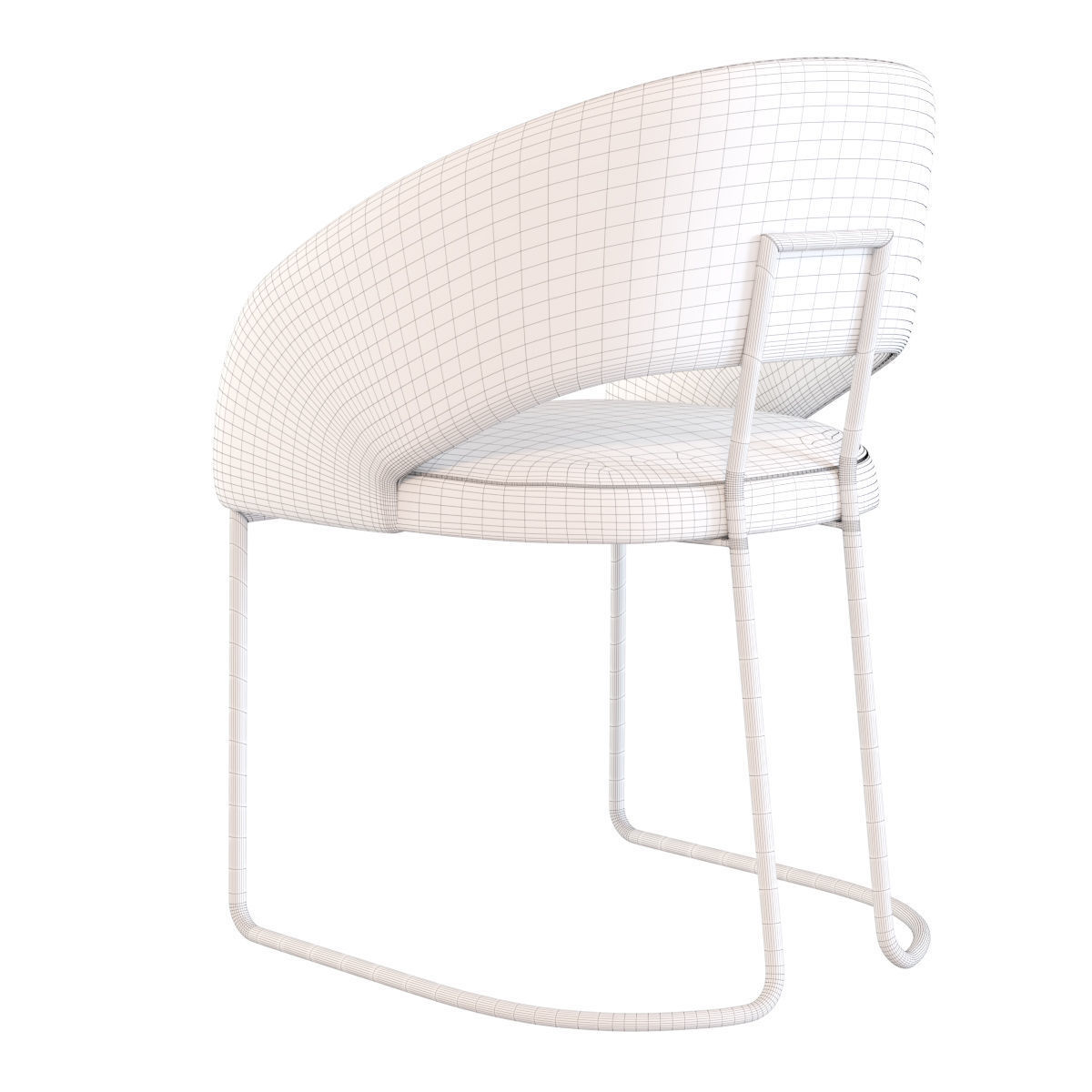 Muebles Canella KLASS Chair 3D model_7