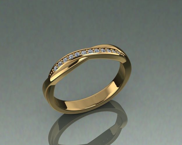 Wedding Ring 3D print model