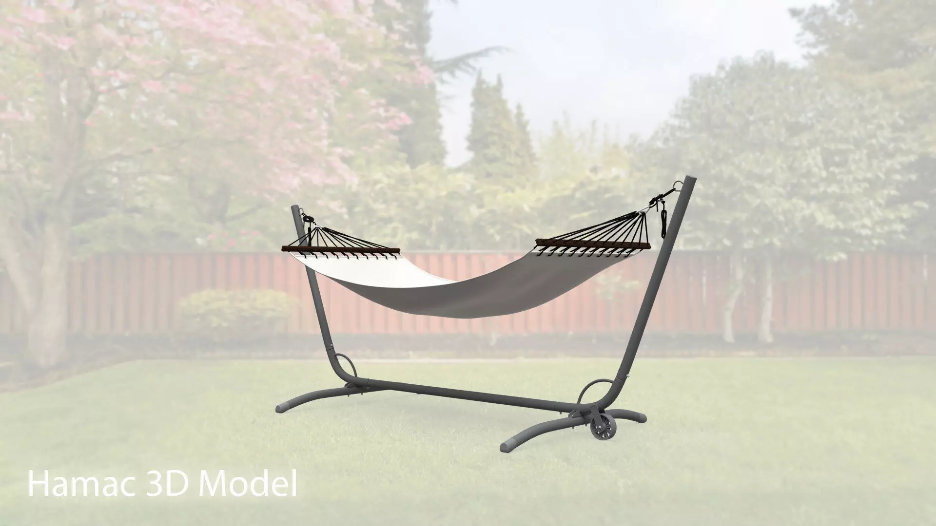 Hamac model hammock 3D model_0