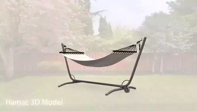 Hamac model hammock 3D model