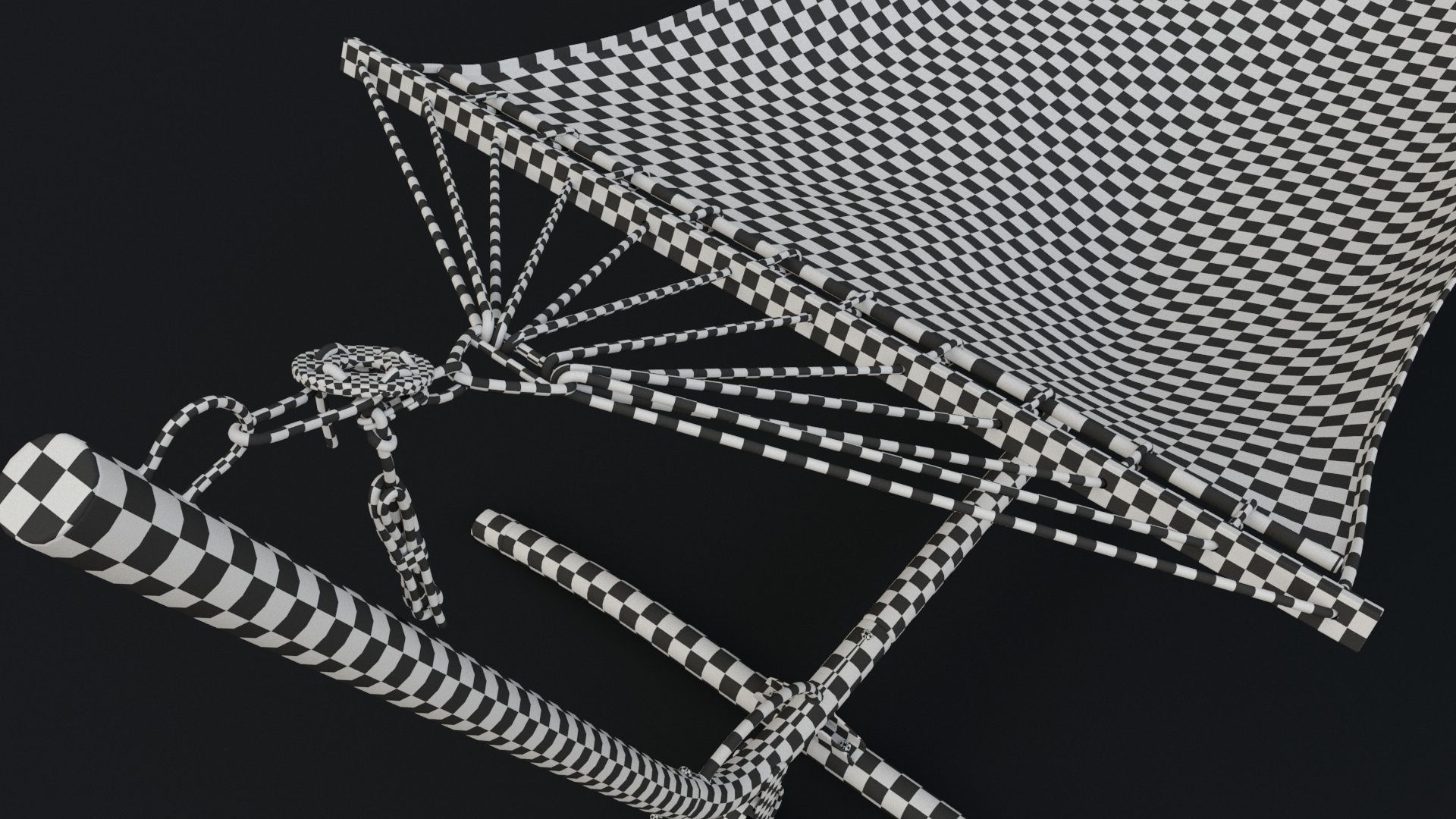 Hamac model hammock 3D model_7