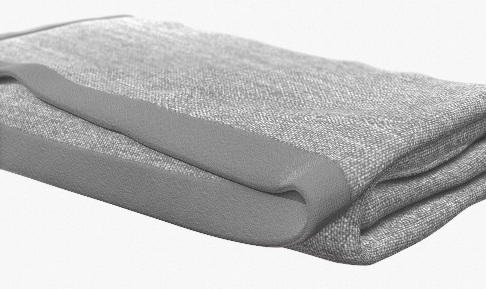 Blanket Folded V1 Low-poly 3D model_1