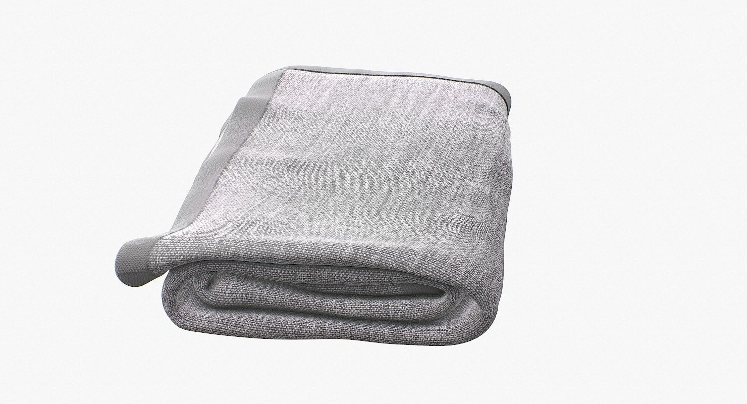Blanket Folded V1 Low-poly 3D model_12