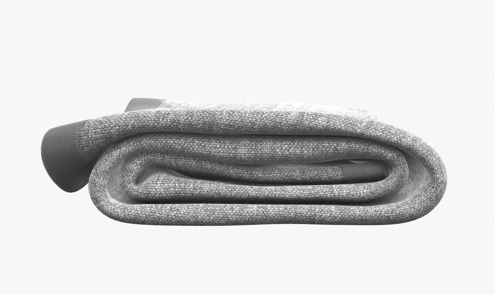 Blanket Folded V1 Low-poly 3D model_4