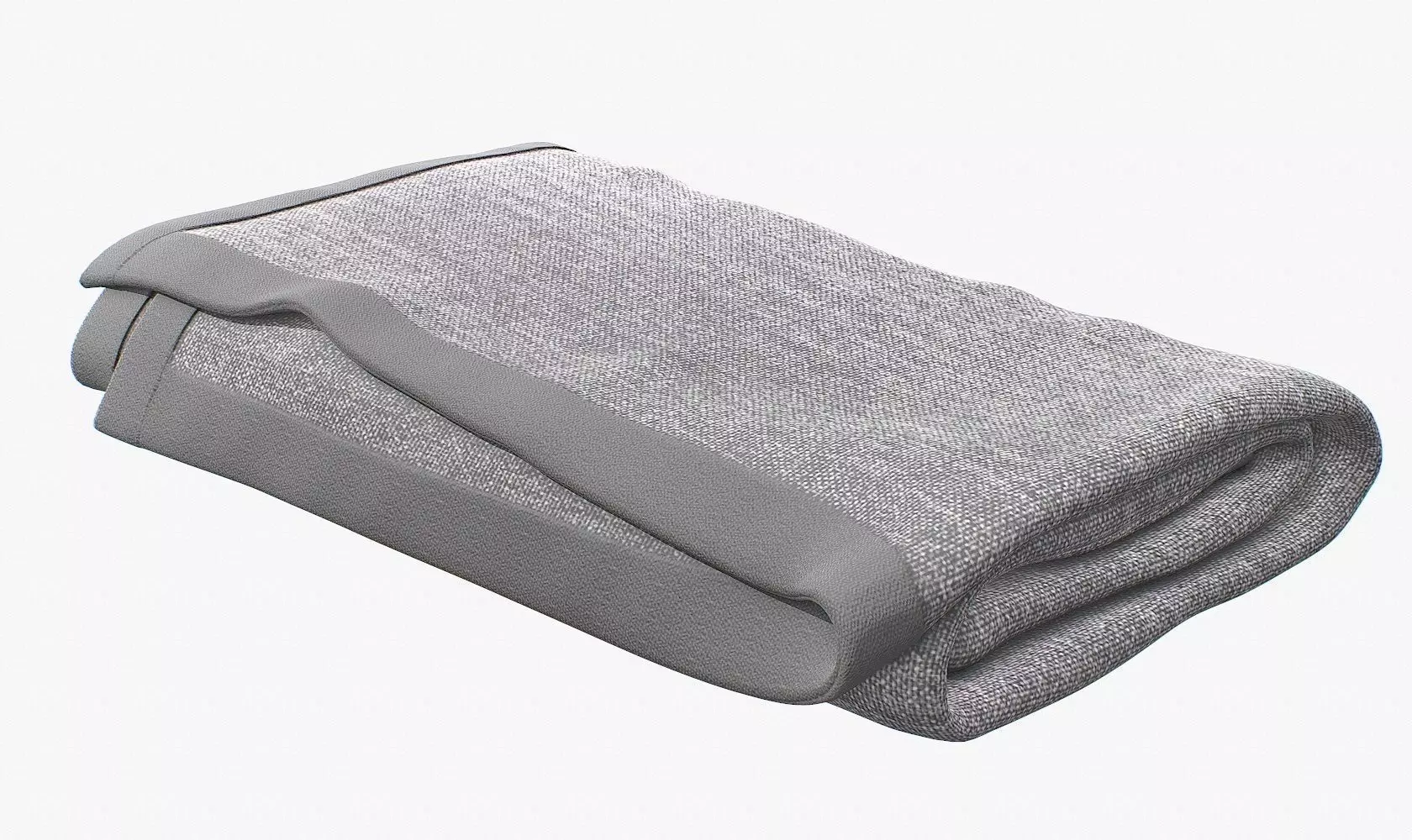 Blanket Folded V1 Low-poly 3D model_0