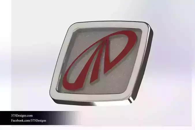 Request Tata Mahindra Logo Free 3D model