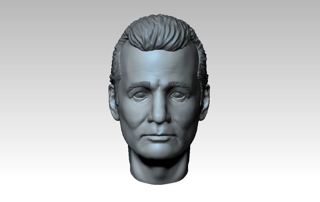 Bill Murray Portrait Free 3D print model_2