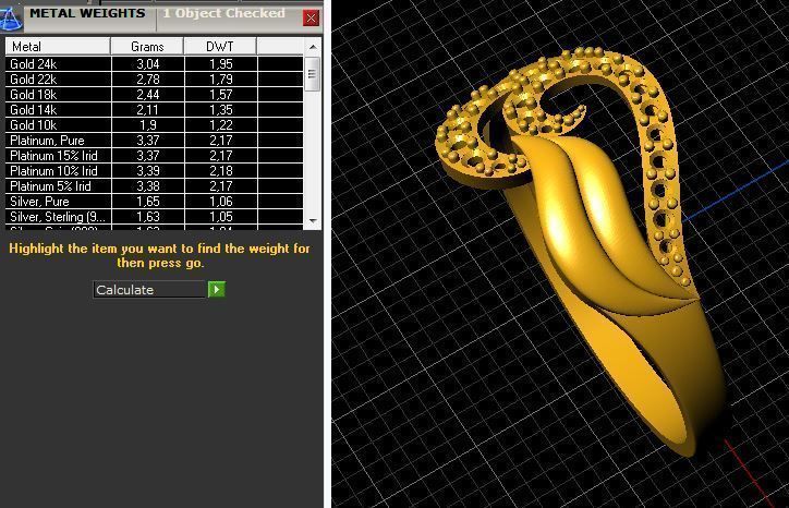 Ring Tide set 3D print model_1