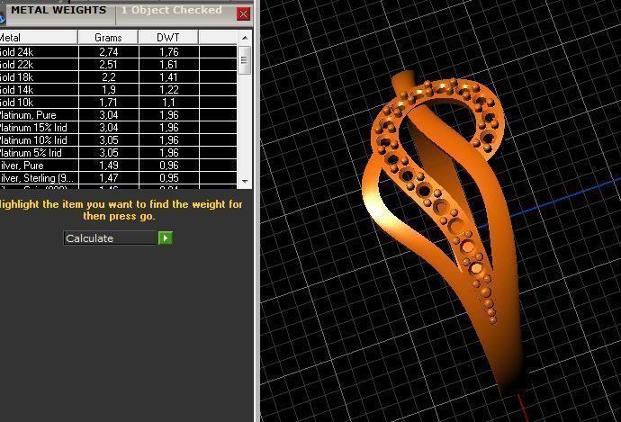 Ring Wave set 3D print model_1