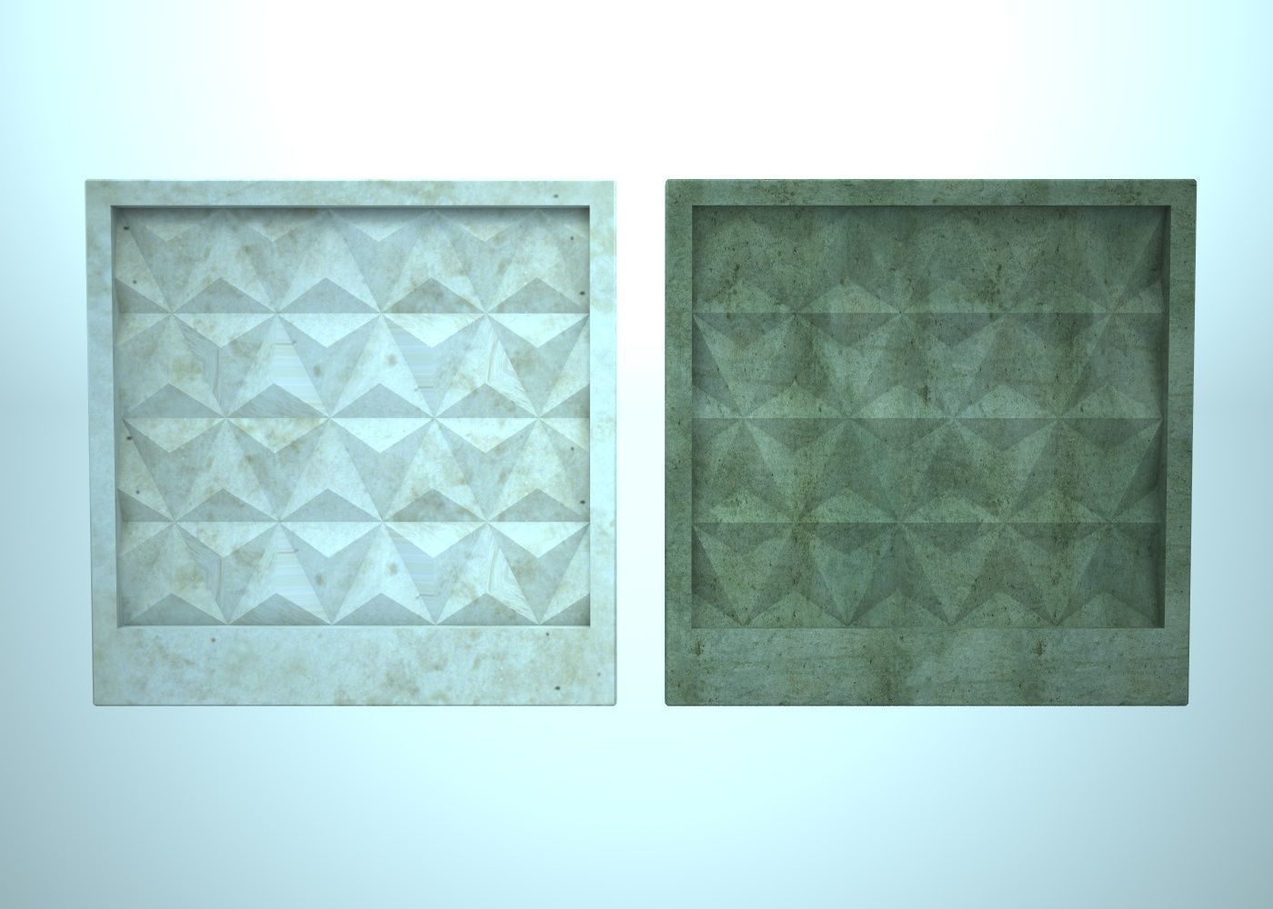 Fence module 3D print model_2