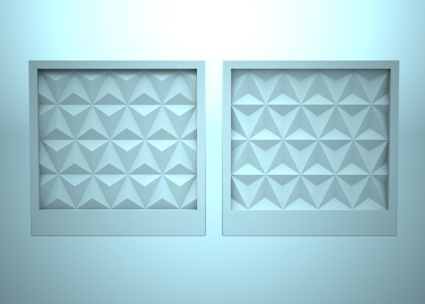 Fence module 3D print model_1