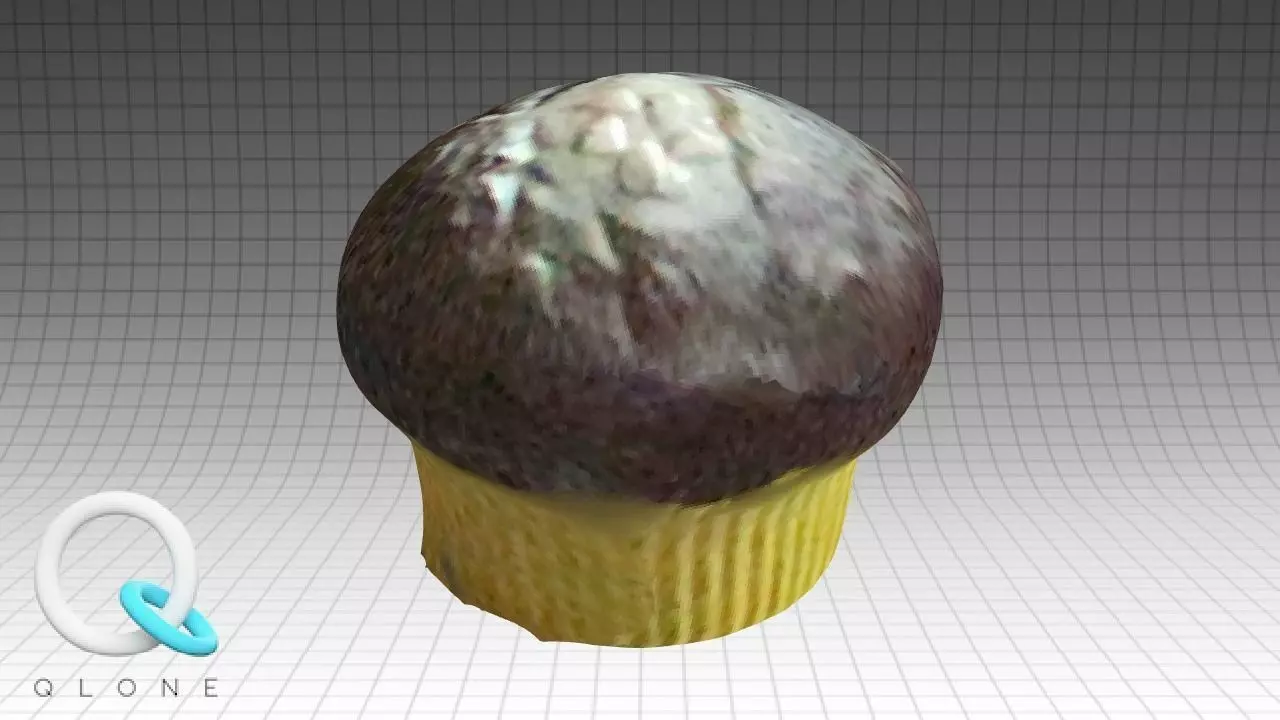 Chocolate Cupcake 3D model