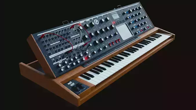 Moog Voyager XL Synthesizer 3D model