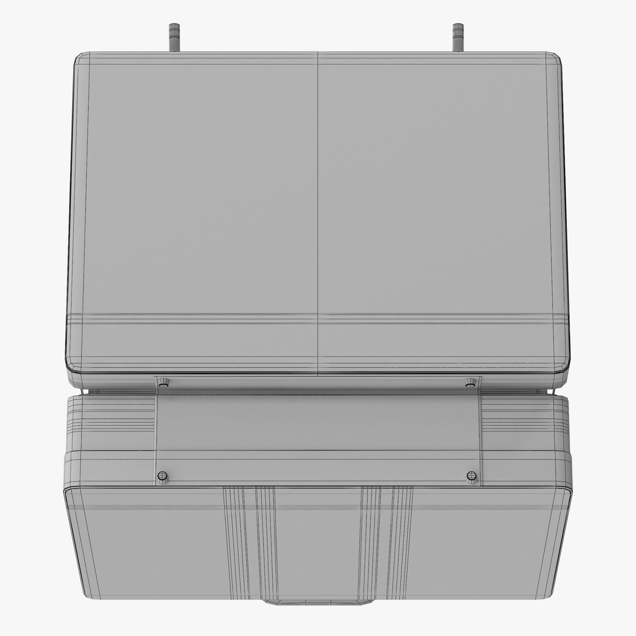Business Suitcase 3D model_11