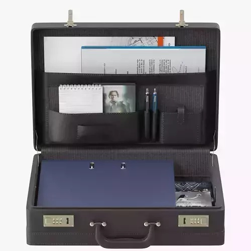 Business Suitcase 3D model