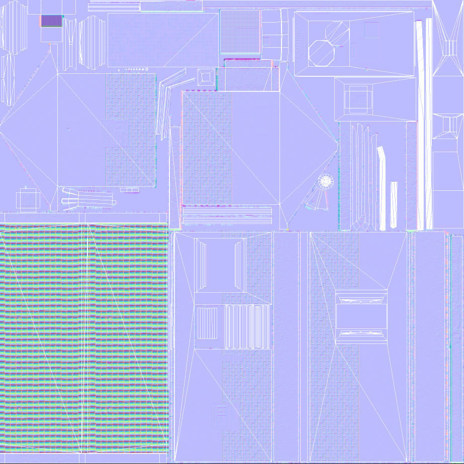 Security Booth - PBR - VR AR Low-poly 3D model_24