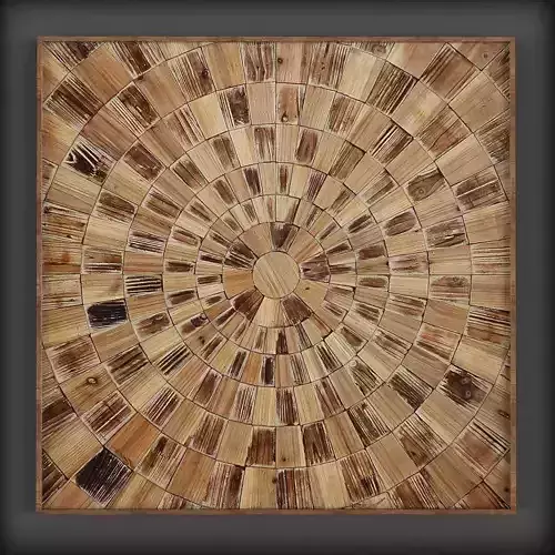Picture Frames Low-poly 3D model
