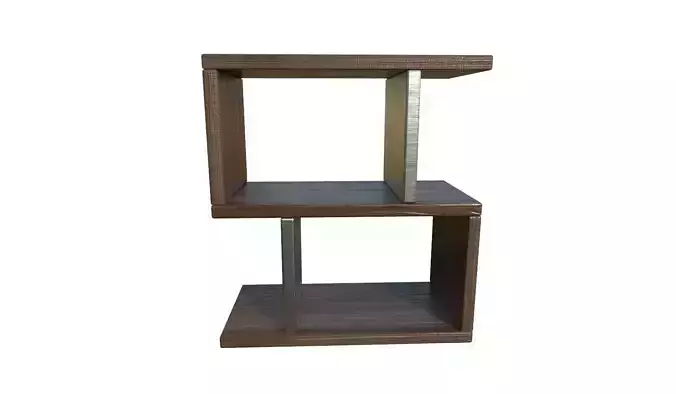 Modern End Table Low-poly 3D model