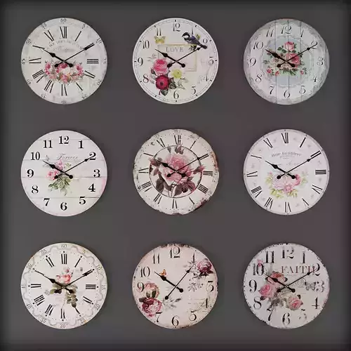 Wall clocks 7