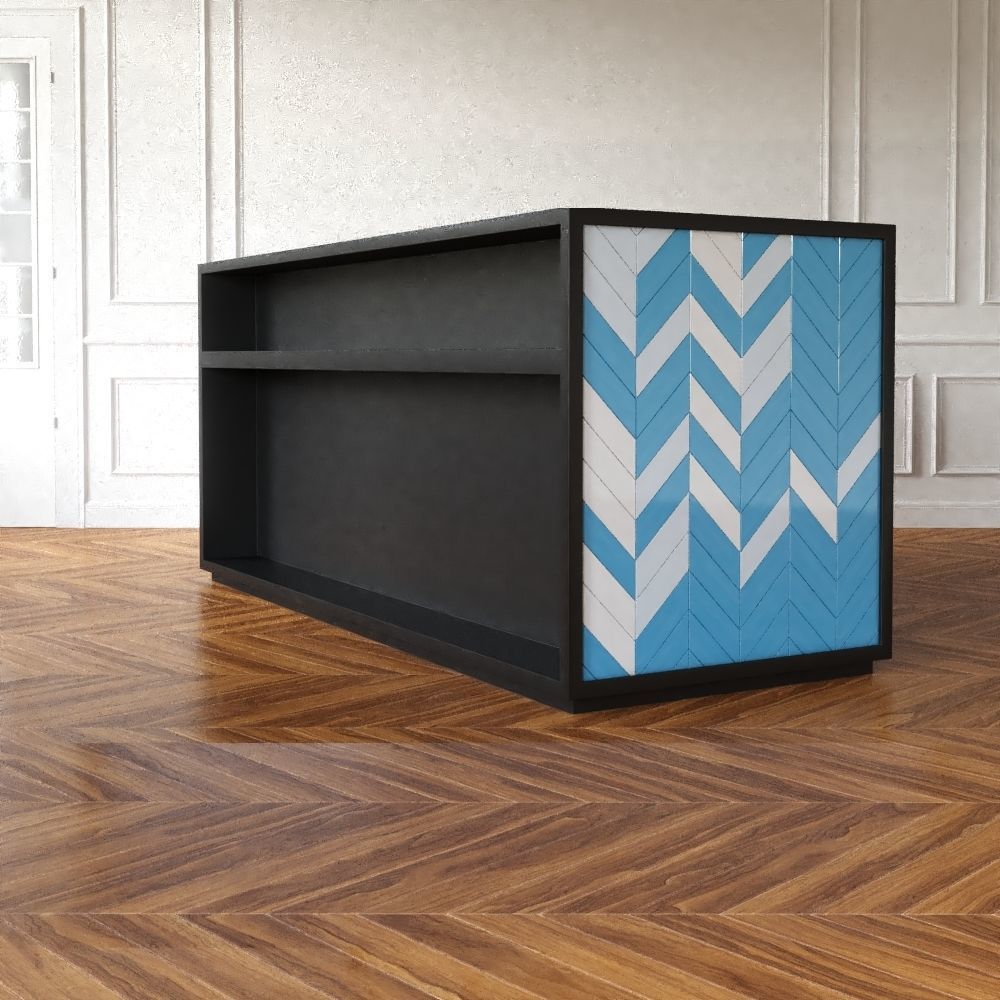 Reception Desk 3D model_6