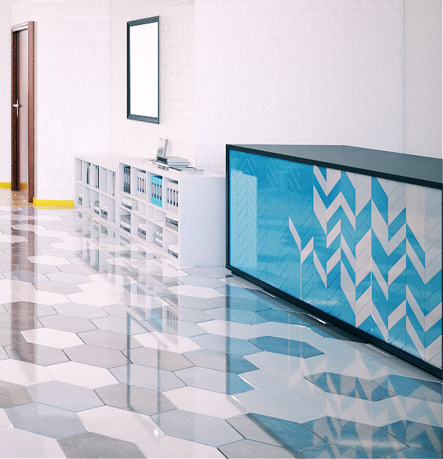 Reception Desk 3D model_5