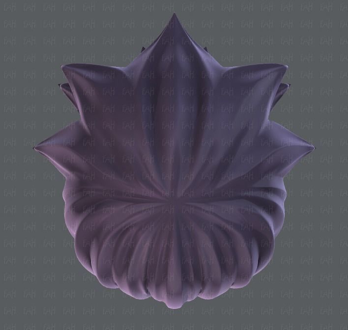 3D Hair style for boy V04 Low-poly 3D model_33